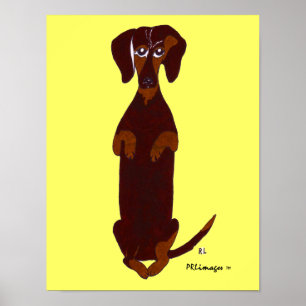 Dachshund Sidney Print