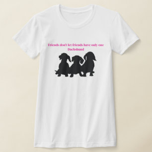 Dachshund Silhouet T-Shirt