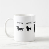 Dachshund Silhouette Mug (Gauche)