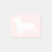 dachshund silhouette post-it® notes (Voorkant)