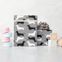 Dachshund Silhouettes Pattern | Wiener Dogs
