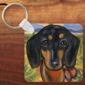 DACHSHUND SLEUTELHANGER (Voorkant)