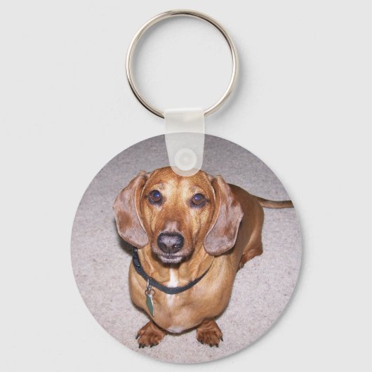 Dachshund-Sleutelhanger Sleutelhanger (Voorkant)