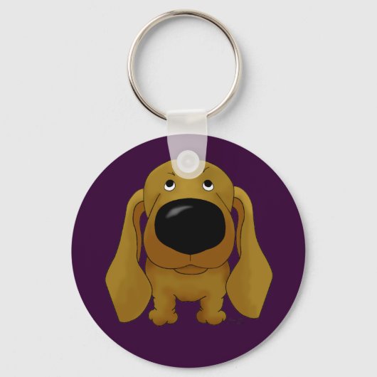 Dachshund-Sleutelhanger Sleutelhanger (Voorkant)