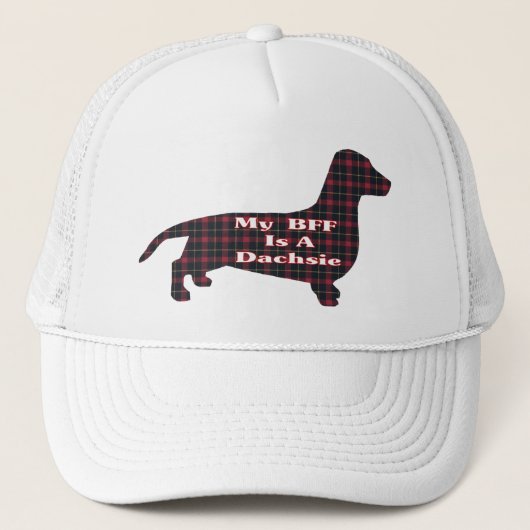 Dachshund Smooth BFF Casquette (Devant)