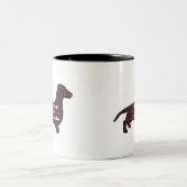 Dachshund Smooth BFF Mug (Centre)