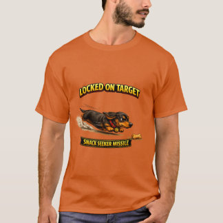 Dachshund Snack Zoeker Raket | Groovely Dog T-shirt