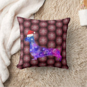 Dachshund, Sneeuwvlokken Kussen (Deken)