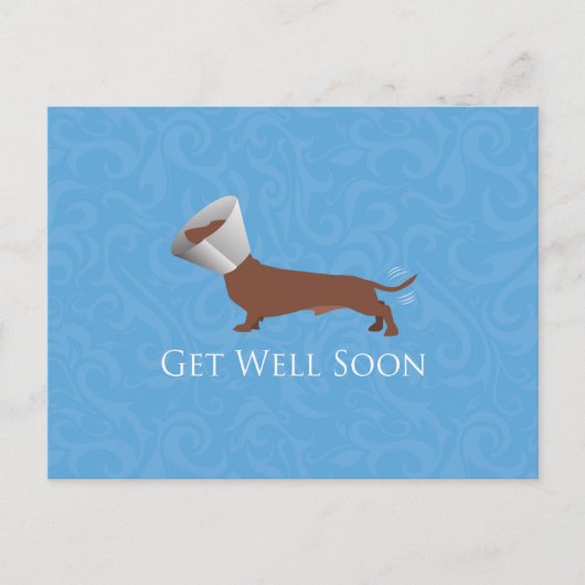 Dachshund - Snel Briefkaart (Voorkant)