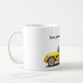 Dachshund Sport Voiture Conducteur Mug (Gauche)