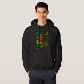 Dachshund St Patrick's Day Irish C    Dog   Hoodie (Voorkant volledig)