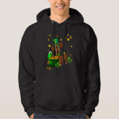 Dachshund St Patrick's Day Irish C    Dog   Hoodie (Voorkant)