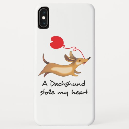 Dachshund Stole my Heart Case-Mate iPhone Case (Achterkant)