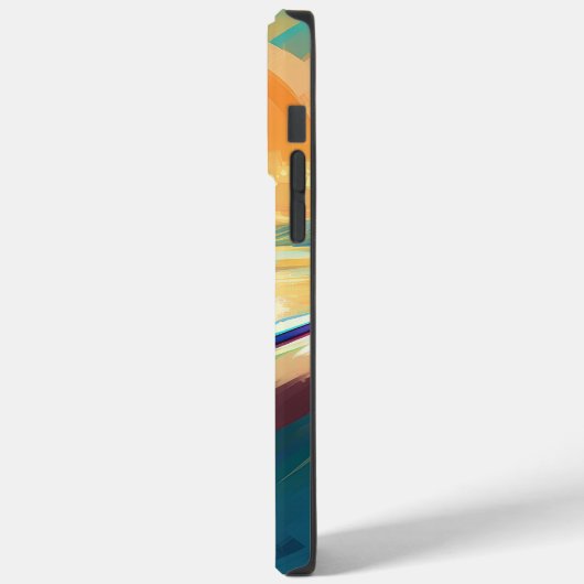 Dachshund strand surfen schilderij Case-Mate iPhone case (Achterkant / Links)