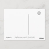 Dachshund String Trio Muzikanten Bedankt Briefkaart (Achterkant)