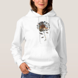 Dachshund Sunflower Je bent mijn Hondenliefhebbers Hoodie