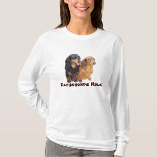 Dachshund Sweeties Dames T-Shirt