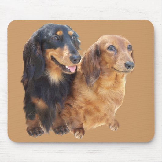 Dachshund Sweeties Mousepad Muismat (Voorkant)