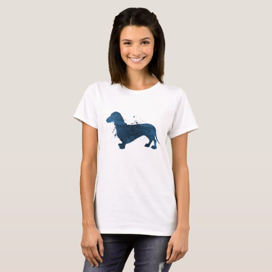 Dachshund T-shirt (Voorkant volledig)