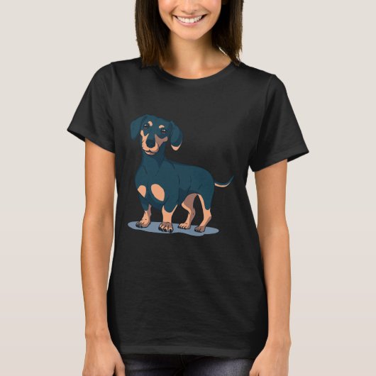 Dachshund T-shirt (Voorkant)