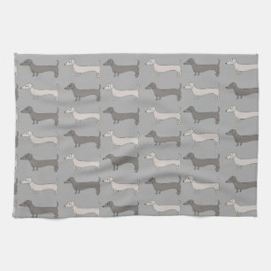 Dachshund Tea Towel Theedoek