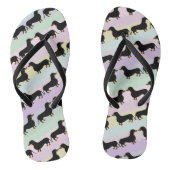 Dachshund Teenslippers (Voetbed)