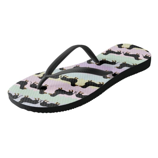 Dachshund Teenslippers (Schuin)