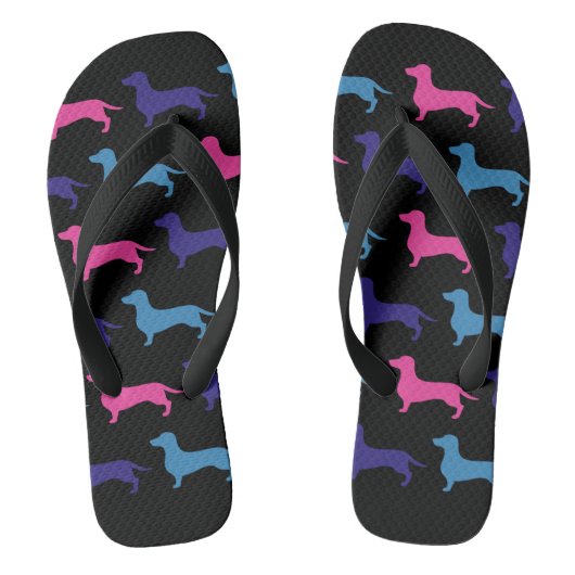 Dachshund-Teenslippers Teenslippers (Voetbed)