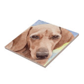 Dachshund Tegeltje (Zijkant)