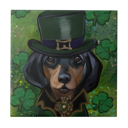 Dachshund Tegeltje (Voorkant)