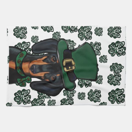DACHSHUND THEEDOEK (Horizontaal)