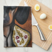 DACHSHUND THEEDOEK (Quarter Fold)