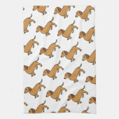 Dachshund Theedoek (Verticaal)