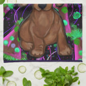 Dachshund Theedoek (Gevouwen)