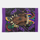 Dachshund Theedoek (Horizontaal)