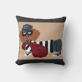 Dachshund Treat Thief Burglar Kussen