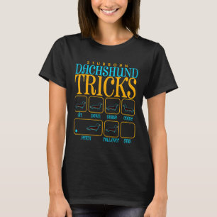 Dachshund Tricks 679 T-shirt