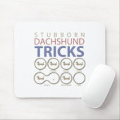 Dachshund Tricks, Funny Dog Jokes Muismat (Met muis)