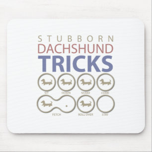 Dachshund Tricks, Funny Dog Jokes Muismat