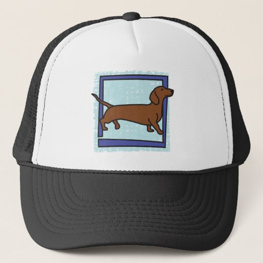 Dachshund Trucker Pet (Voorkant)