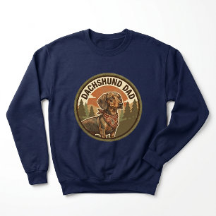Dachshund Vader Crewneck Wiener Dog Vader Cadeau V Trui