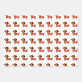 Dachshund-Valentijnsdag Inpakpapier Vel (Voorkant 2)