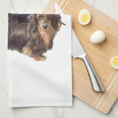 Dachshund Varieties Theedoek (Quarter Fold)