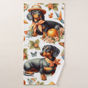 Dachshund vintage sans couture
