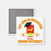 Dachshund [Vloeiend] Magneet (Voorkant / Achterkant)