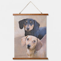 Dachshund (vloeiend) schilderen - Oorspronkelijke