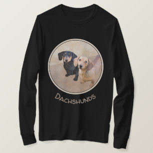 Dachshund (vloeiend) schilderen - Oorspronkelijke  T-shirt