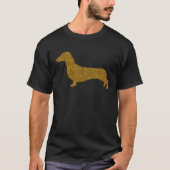 Dachshund voor dameskoeken, hond 1 t-shirt (Voorkant)