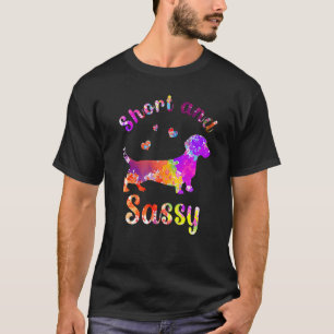 Dachshund voor Kinder vrouwen Dixie Dachshunds Sau T-shirt
