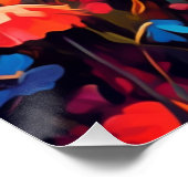 Dachshund vreedzame verkennen van een weide perfect poster (Hoek)